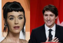 Katy Perry y Justin Trudeau