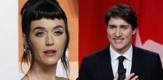 Katy Perry y Justin Trudeau