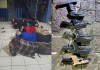 Comando Antisecuestros libera a  guardias retenidos del SP e incauta arma a privados de libertad. Foto La Hora: PNC.