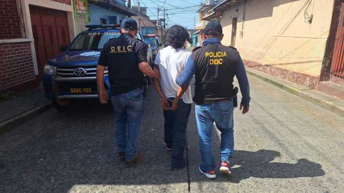 Capturan a presunto violador de menor en Suchitepéquez. Foto La Hora: PNC.