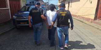 Capturan a presunto violador de menor en Suchitepéquez. Foto La Hora: PNC.