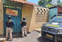PNC descubre guarida del Barrio 18 que custodiaban al "El Lobo"