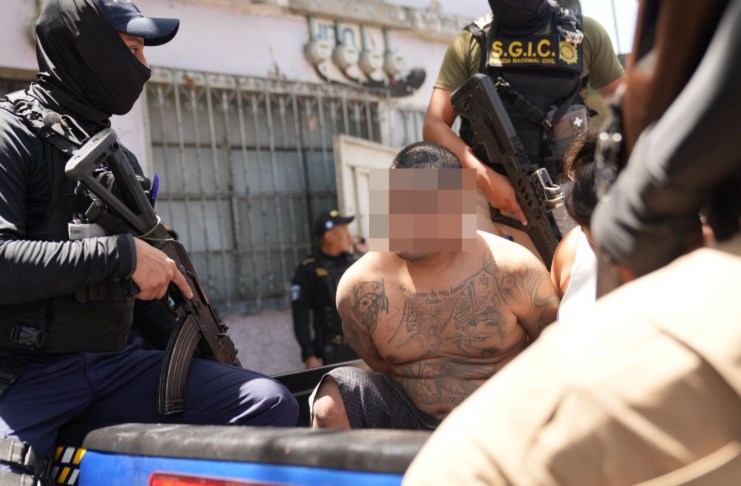 Capturan al "Polvorín" uno de los 100 más buscados de El Salvador