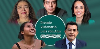 Ganadores Premio Visionario Luis von Ahn 2025: Ellos son los cinco líderes que transforman el país Premio Visionario Luis Von Ahn