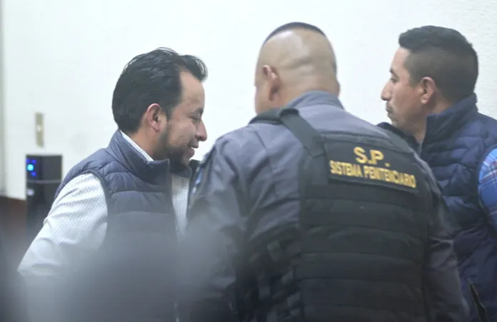Pacheco Chaclan Luis Pacheco y Héctor Chaclán, exdirectivos de 48 Cantones guardan prisión preventiva desde abril pasado. Foto La Hora: Fabricio Alonzo