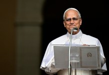 Papa León XIV pide a los gobernantes no ignorar «el deseo universal de paz» El Pontífice pidió a los jefes de Estado, ser responsables de sus consecuencias. Foto La Hora: EFE.