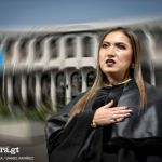 Claudia Paredes podría ser desginada presidenta del OJ en las próximas semanas. Arte La Hora: Francisco Altán