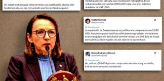 Forzado por las críticas, el MARN dice que gastos de computadoras es por “análisis preciso y rápido” Patricia Orantes
