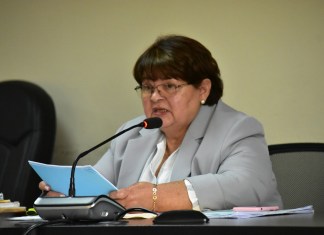 La jueza Patricia Verás confirma descartar la prueba reina contra la fiscal Paola Pimentel y el MP se queda sin sustento para acusarla. Foto La Hora: Daniel Ramírez.