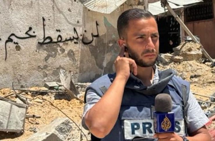 Periodista Anas Al Sharif que murió en Gaza. Foto La Hora: Redes sociales de Anas Al Sharif
