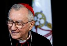 El secretario de Estado vaticano, el cardenal italiano Pietro Parolin, denunció que el peso de intereses "políticos", "económicos", "de poder" y "hegemónicos". Foto La Hora: EFE.