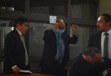 Francisco Guarcas Paz (izquierda) condenado a 30 años de prisión y Víctor Ruiz González (derecha) absuelto, dentro del caso Plan Gavilán. Foto La Hora: Daniel Ramírez