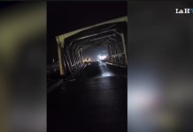 Colapsa puente Brisas del Moca en Chicacao, Suchitepéquez