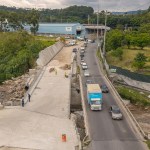 Trabajos de Covial realizados en el Puente Tubac que conecta a Villa Nueva y San Miguel Petapa