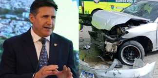 Quiñónez por accidente en ruta al Atlántico: son las consecuencias de las reformas a la Ley de Tránsito