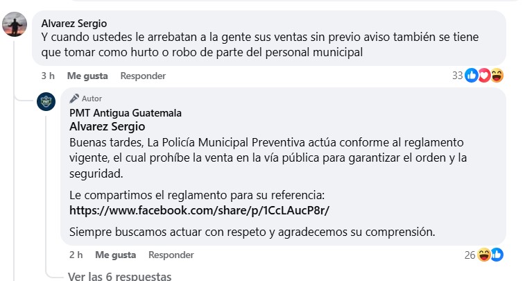 PMT de Antigua sorprende a conductor llevándose un cepo; usuarios reaccionan