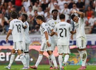 Este martes 19 de agosto, el Real Madrid abre su participación en la temporada 2025-2026 de LaLiga. Foto La Hora: EFE.