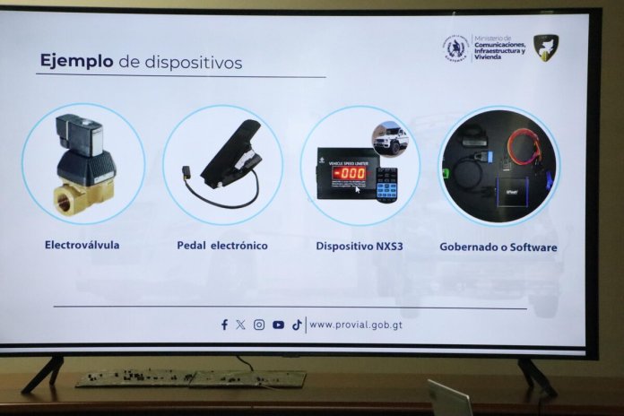 CIV implementará el Sistema Limitador de Velocidad en buses extraurbanos. Foto La Hora: CIV.