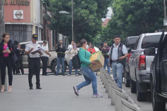 Secuestro de cajas electorales TSE