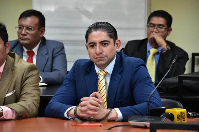 Exfiscal Stuardo Campo espera que se conozca su petición de medida sustitutiva dentro del caso Zolic. Foto La Hora: Daniel Ramírez