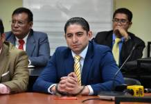 Exfiscal Stuardo Campo espera que se conozca su petición de medida sustitutiva dentro del caso Zolic. Foto La Hora: Daniel Ramírez