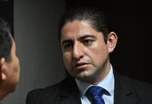 El exfiscal Stuardo Campo ha esperado más de un año para que el juez Jimi Bremer conzca su petición de medida sustitutiva. Foto La Hora: Daniel Ramírez