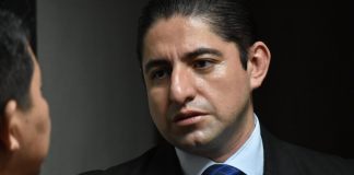 El exfiscal Stuardo Campo ha esperado más de un año para que el juez Jimi Bremer conzca su petición de medida sustitutiva. Foto La Hora: Daniel Ramírez