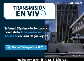 En vivo: Tribunal Séptimo de Sentencia Penal dicta fallo contra siete acusados en Caso Hogar Seguro. Foto La Hora.