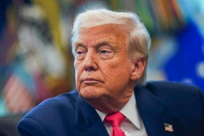 EE .UU. : Trump viaja a la cumbre con Putin en Alaska acompañado de la cúpula de su Gabinete. Foto La Hora: EFE.