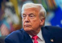 EE .UU. : Trump viaja a la cumbre con Putin en Alaska acompañado de la cúpula de su Gabinete. Foto La Hora: EFE.