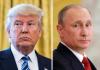 El presidente de Estados Unidos, Donald Trump, recibió de manera emotiva a su homólogo de Rusia, Vladímir Putin. Foto La Hora: EFE.