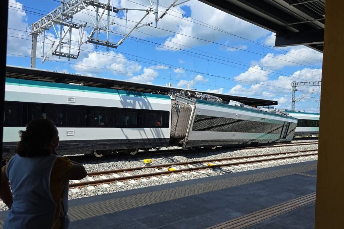 Un vagón del Tren Maya se descarrila en Yucatán