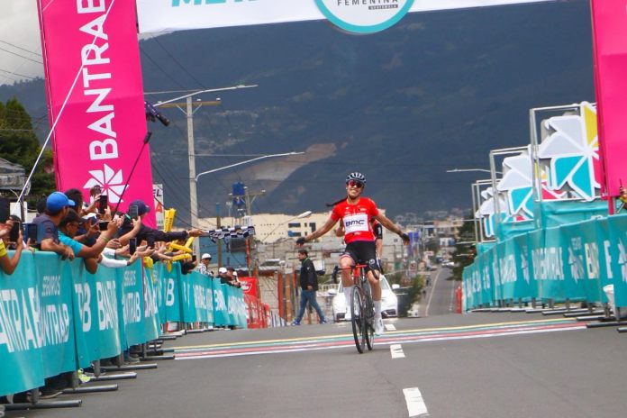Jannie Salcedo toma el primer lugar tras finalizar la penúltima etapa de la Vuelta Femenil 2025.