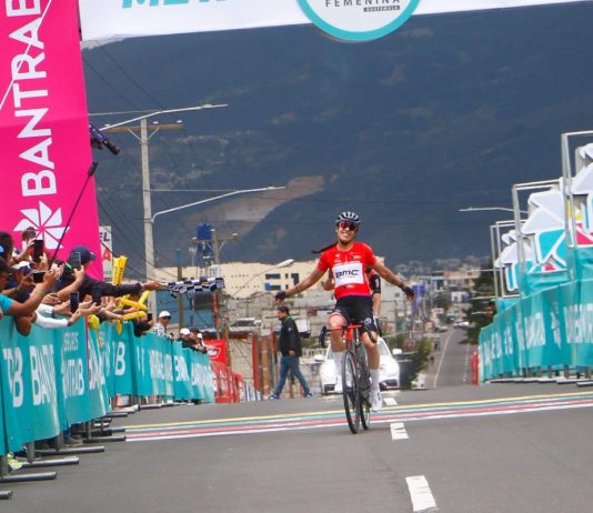 Jannie Salcedo toma el primer lugar tras finalizar la penúltima etapa de la Vuelta Femenil 2025.