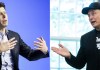 Combo de fotografías de archivo que muestra al director general de OpenAI, Sam Altman (i), y el empresario Elon Musk.. Foto La Hora: EFE