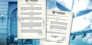 El acuerdo legislativo 12-2025 muestra el apoyo a la República de China (Taiwán) por parte del Congreso de la República. Arte: La Hora / Alejandro Ramírez