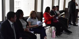 Los siete acusados en el caso Hogar Seguro rindieron su última palabra. Foto La Hora: Daniel Ramírez