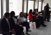Los siete acusados en el caso Hogar Seguro rindieron su última palabra. Foto La Hora: Daniel Ramírez