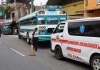Bomberos atendieron una emergencia donde dos hombres fueron atacados en Villa Nueva. Foto: Bomberos Voluntarios