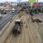 Los trabajos en la Calle Martí avanzan, según informó el jefe edil, Ricardo Quiñónez. Foto: Alcalde de Ricardo Quiñónez