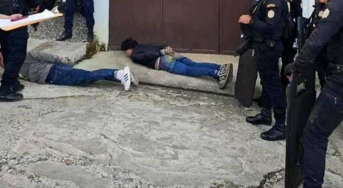 Hermanos fueron detenidos el pasado viernes en El Quetzal, San Marcos. Foto La Hora: PNC