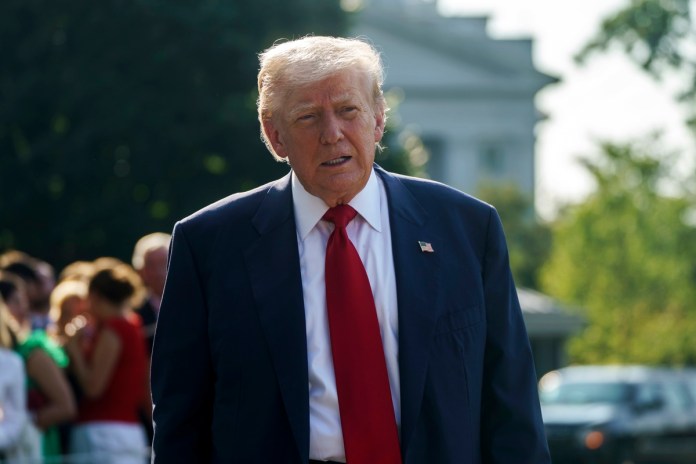 Donald Trump recibe una carta por parte de ex altos mandos de Israel. Foto La Hora: EFE