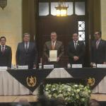 La Comisión Nacional contra la Corrupción (CNC) presentó una propuesta de reforma a la Ley del Organismo Ejecutivo con el objetivo de crear la Secretaría de Integridad Pública (SIP). Foto La Hora: Fabricio Alonzo