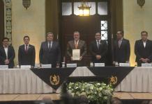La Comisión Nacional contra la Corrupción (CNC) presentó una propuesta de reforma a la Ley del Organismo Ejecutivo con el objetivo de crear la Secretaría de Integridad Pública (SIP). Foto La Hora: Fabricio Alonzo