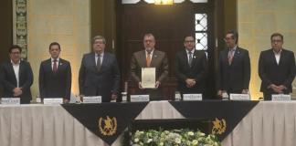 La Comisión Nacional contra la Corrupción (CNC) presentó una propuesta de reforma a la Ley del Organismo Ejecutivo con el objetivo de crear la Secretaría de Integridad Pública (SIP). Foto La Hora: Fabricio Alonzo