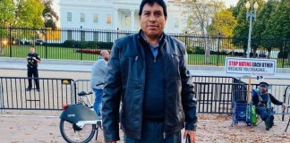 Autoridades Indígenas emitieron un comunicado luego de la captura de Esteban Toc Tzay, exvicealcalde de la Municipalidad Indígena de Sololá. Foto La Hora: Autoridades Indígenas