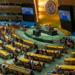 Fotografía de archivo de la Asamblea General de la ONU. Foto La Hora: EFE