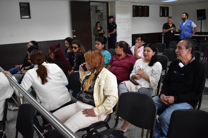 Algunas de las víctimas del Hogar Seguro. Foto La Hora: Daniel Ramírez.
