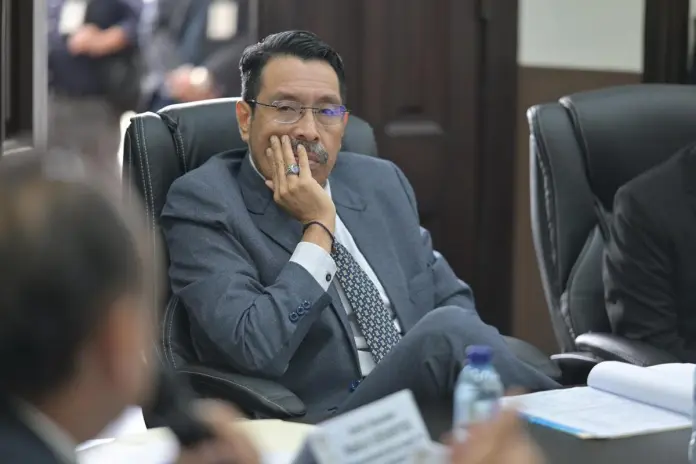 figueroapresupuestoproximo Walter Figueroa, viceministro de Finanzas, amplió detalles del proyecto de presupuesto general 2026. Foto: La Hora / Fabricio Alonzo