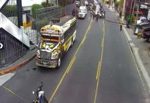 PMT reporta tránsito lento en zona 10 tras hecho armado que dejó un hombre herido y otro fallecido